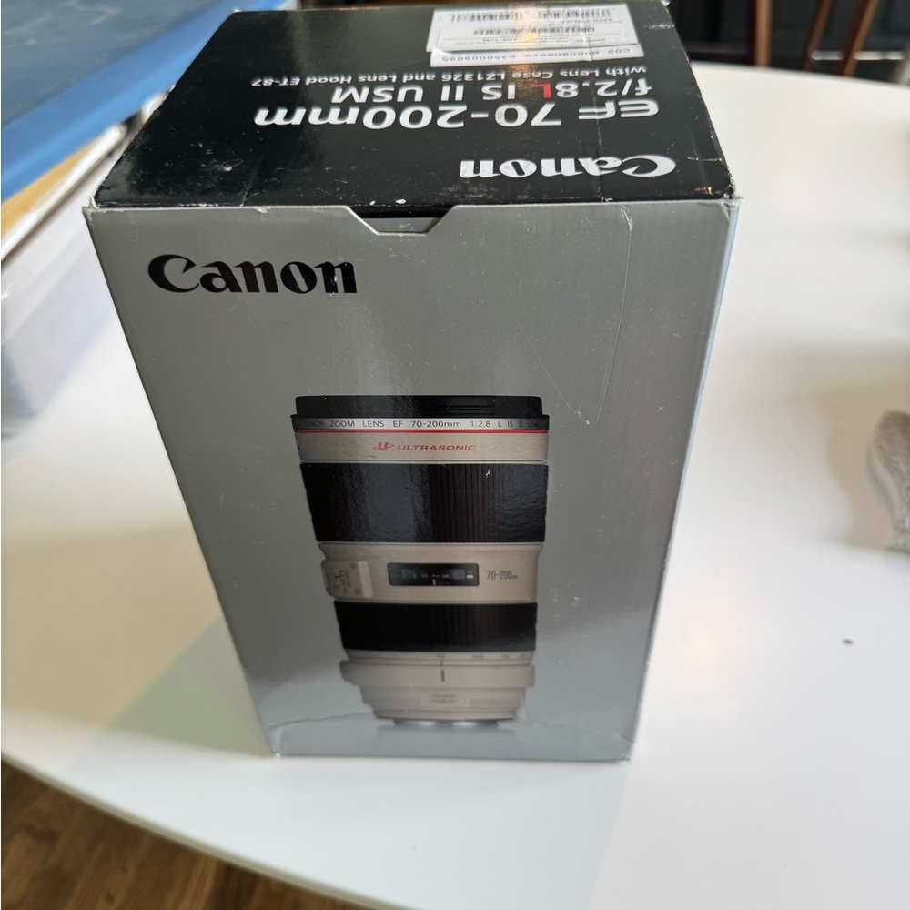 Canon EF 70-200mm f/2.8L IS II USM Lens - Black and White